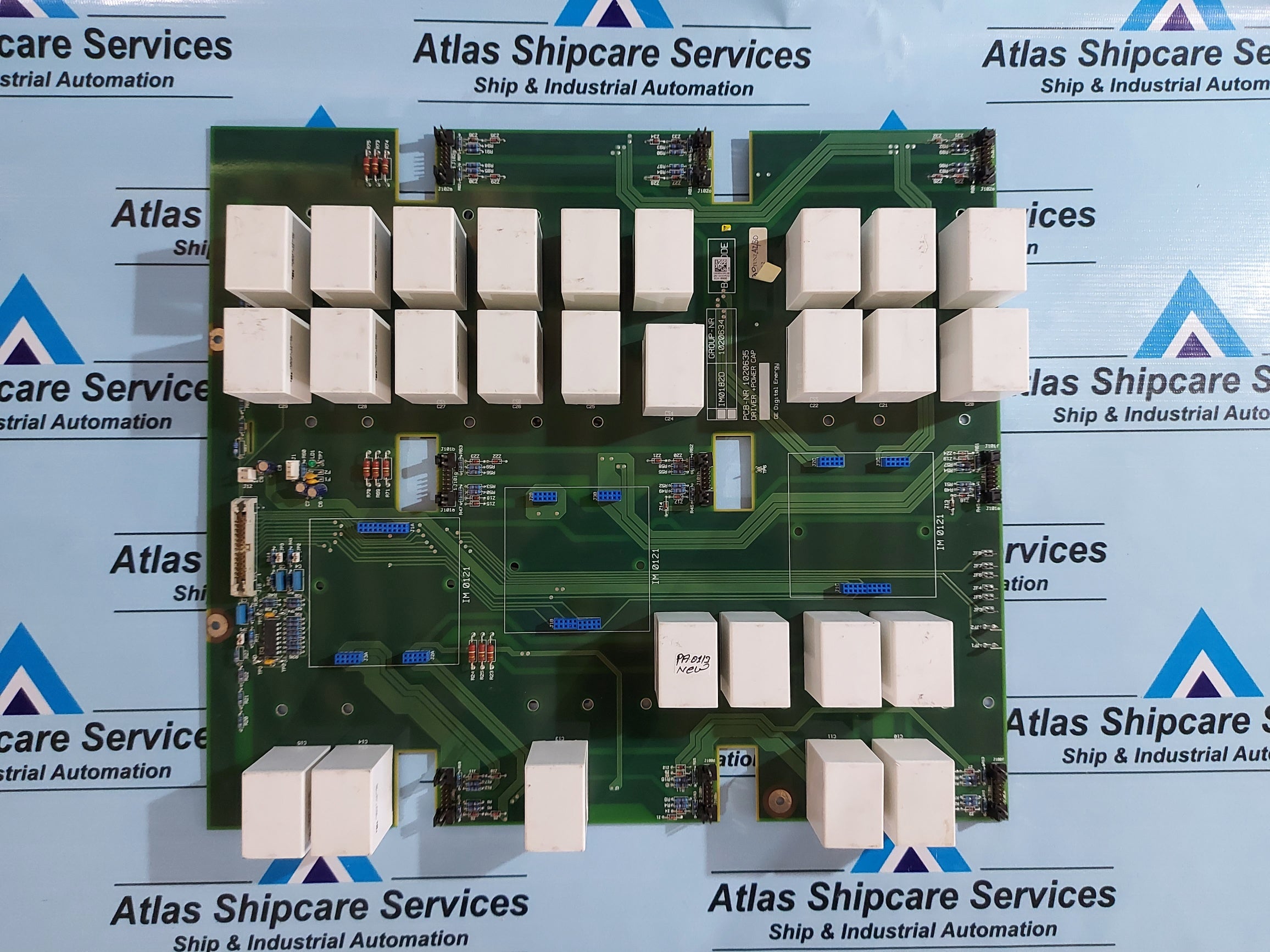 GE DIGITAL ENERGY IM0182D 1020634 DRIVER +POWER CAP BOARD